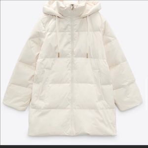 Zara down jacket